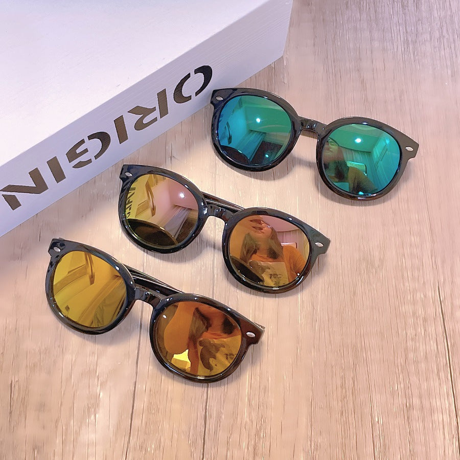 Al por mayor 2023 nuevas gafas de sol en color de uñas de arroz
